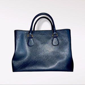 Coccinelle Bag Navy Blue Leather Handbag